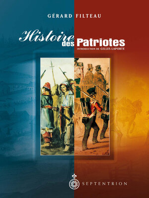 cover image of Histoire des Patriotes